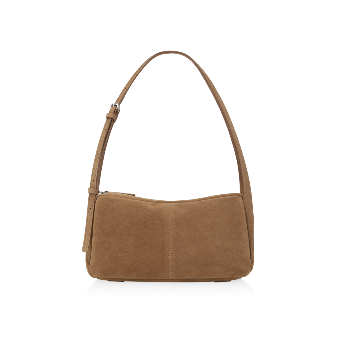 1110489 FINDKAPOOR Mono Bag 24 Suede Camel