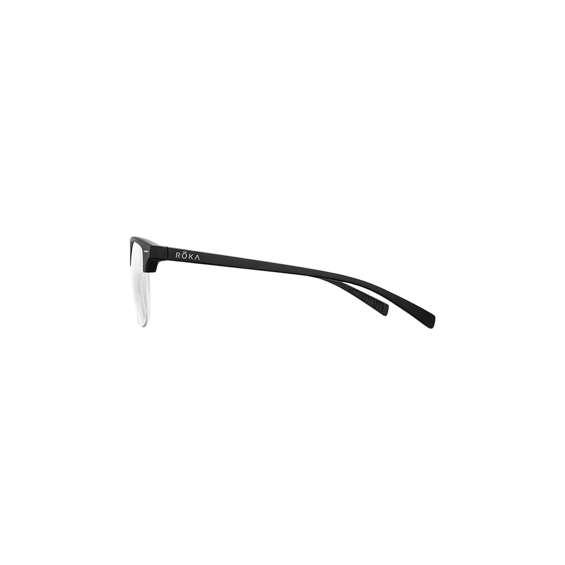 료카 캠브리지 안경 매트 블랙 실버(Roka Cambridge Eyeglasses Matte Black Silver) - 2