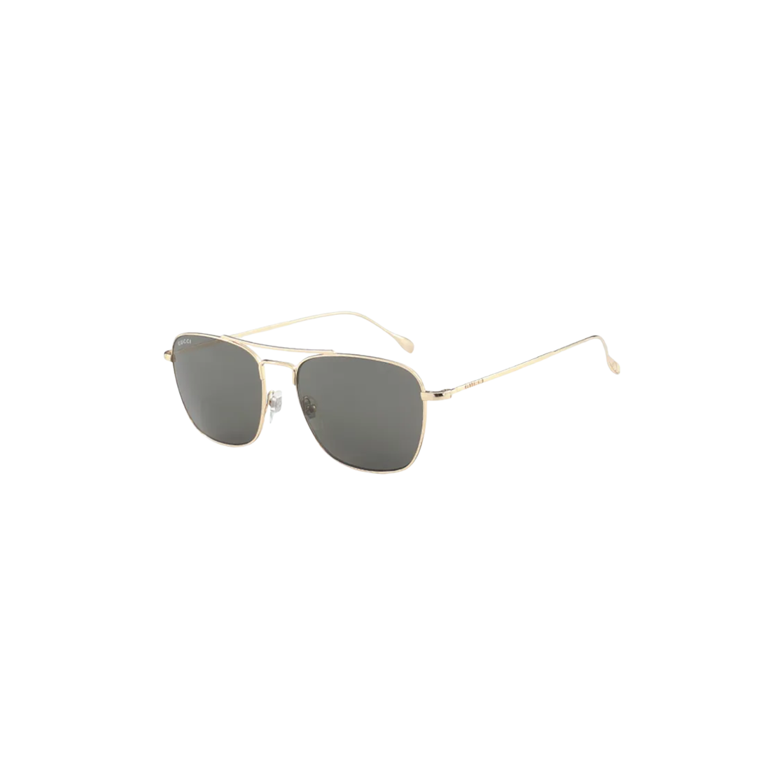 구찌 스퀘어 메탈 프레임 선글라스 골드(Gucci Square Metal Frame Sunglasses Gold) - 2