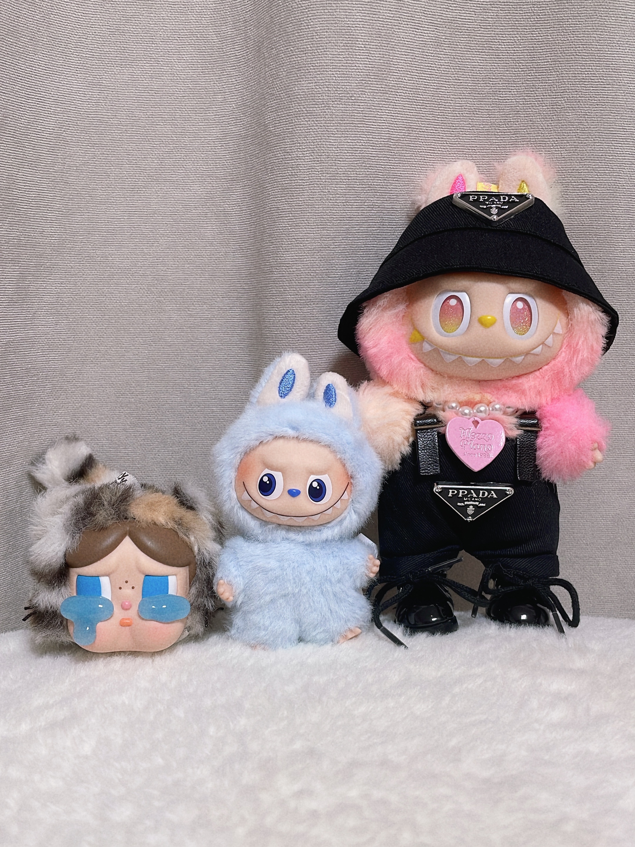 Pop Mart Labubu The Monsters Pin For Love Series Vinyl Plush Pendant Sealed Case (A-M) (1 Blind Box) 착용 스타일 - 3