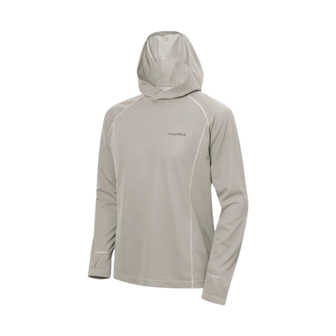 몽벨 쿨 후드 다크 라이트 그레이(Montbell Cool Hooded Light Gray)