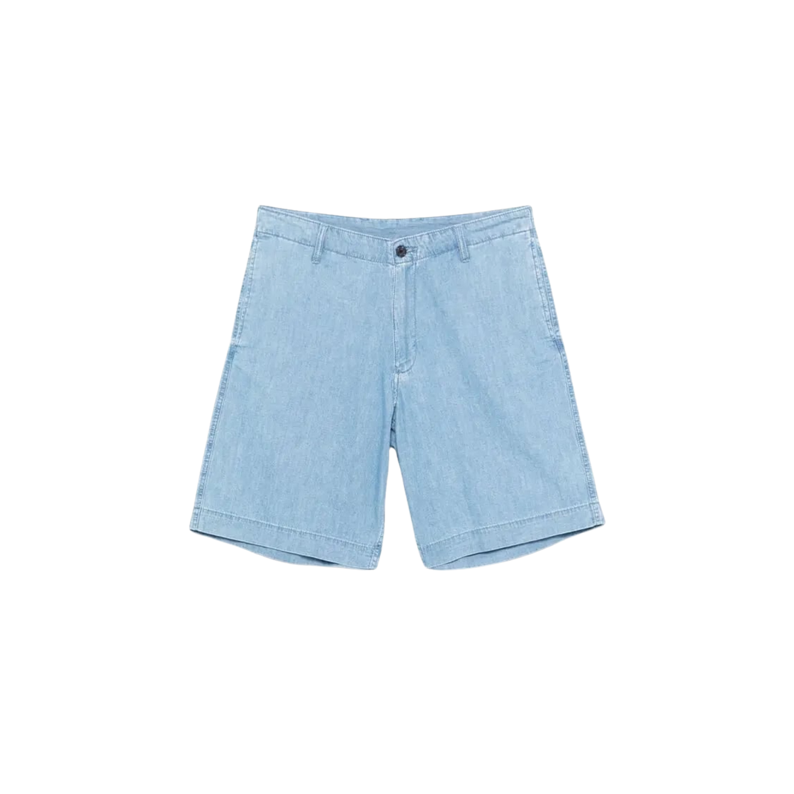 엠포리오 아르마니 오가닉 코튼 데님 버뮤다 쇼츠 클리어 블루(Emporio Armani Organic Cotton Denim Bermuda Shorts Clear Blue) - 1