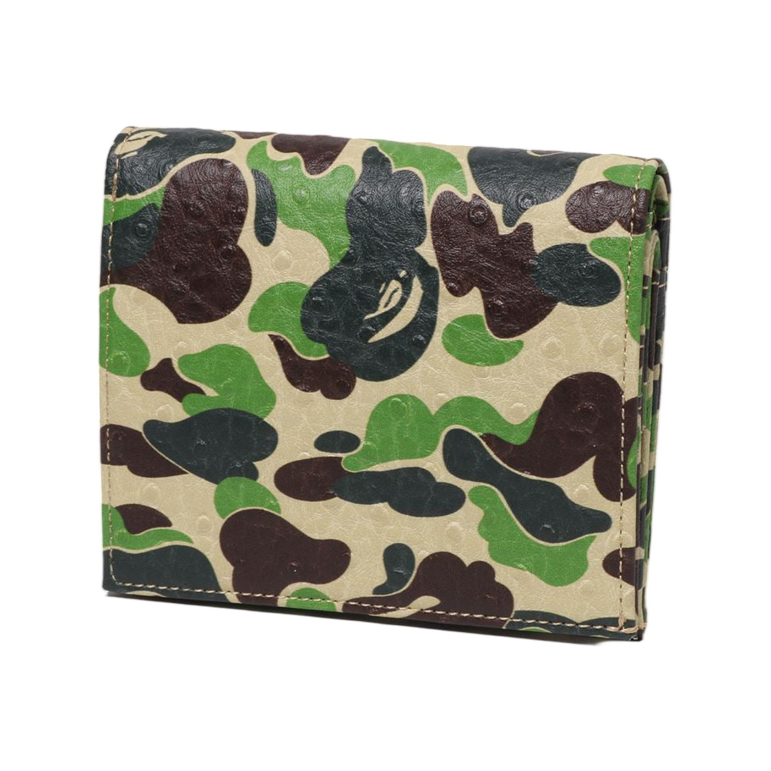 - BAPE 135 ABC Camo Mini Wallet Green