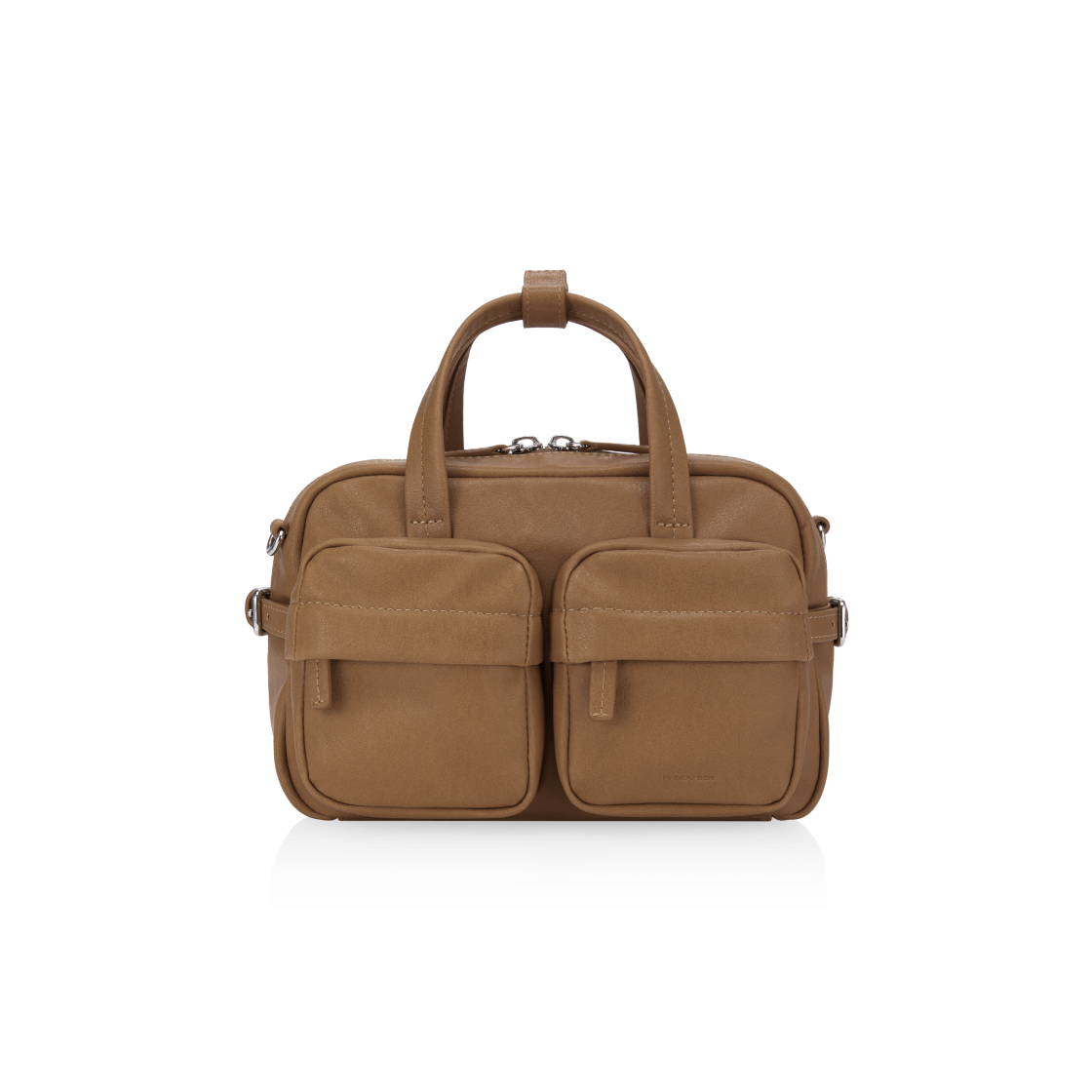 1110493 FINDKAPOOR Twin Pocket Bag 23 Camel