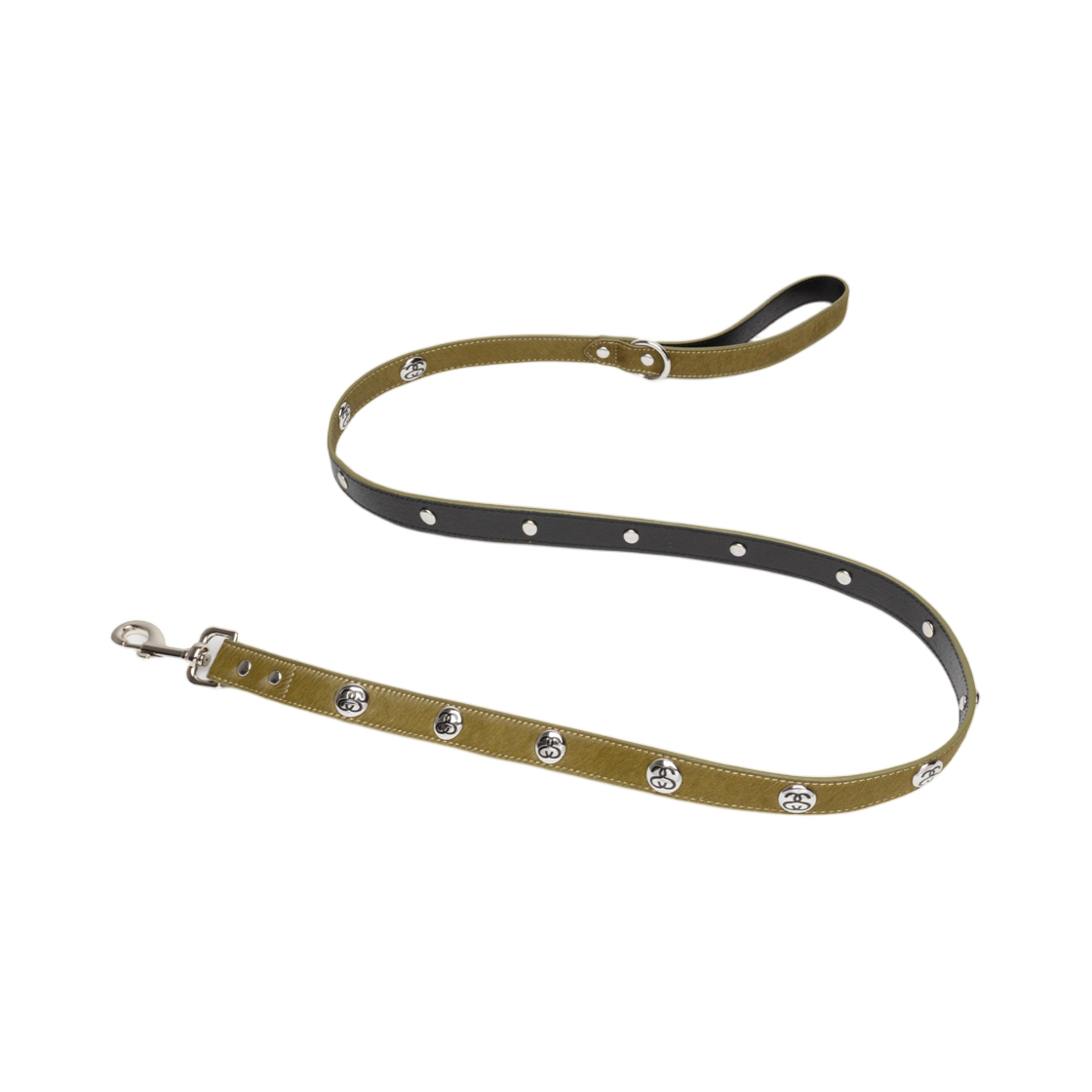 스투시 스터디드 도그 리쉬 헤어 모스(Stussy Studded Dog Leash Hair Moss)
