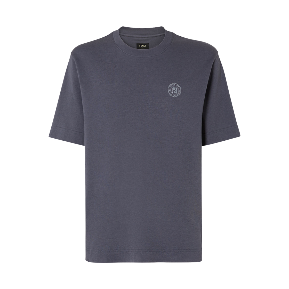 FY1319AV0HF0PTH Fendi Cotton T-Shirt Blue