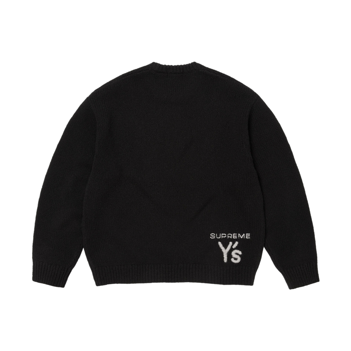 슈프림 x Y's 바이 요지 야마모토 스웨터 블랙 - 25FW(Supreme x Y's by Yohji Yamamoto Sweater Black - 25FW) - 2