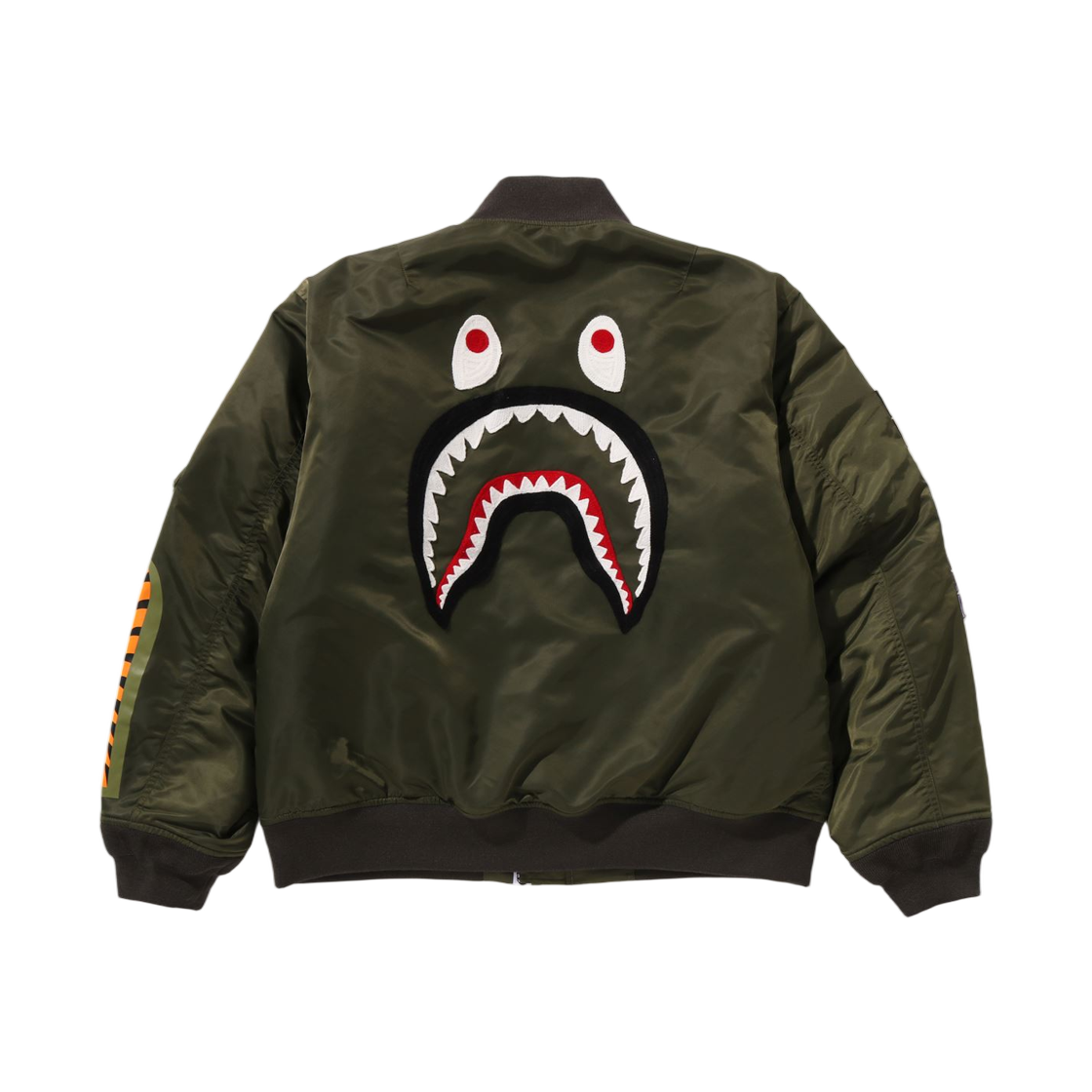 베이프 122 샤크 MA-1 올리브(BAPE 122 Shark MA-1 Olive) - 2