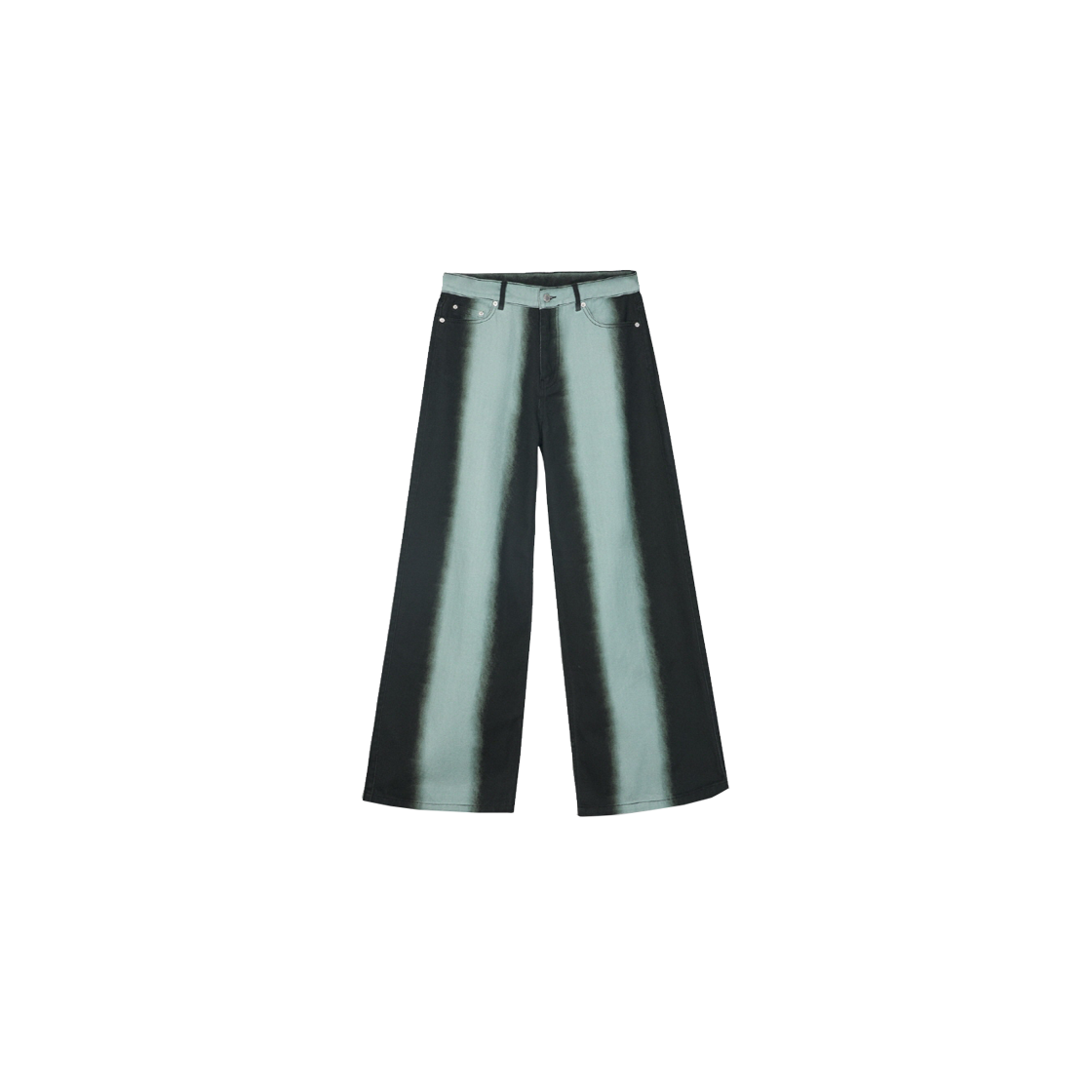 캠퍼 랩 스프레이드 데님 부츠컷 진 페이디드 블랙(CAMPER LAB Sprayed Denim Boot Cut Jeans Faded Black)