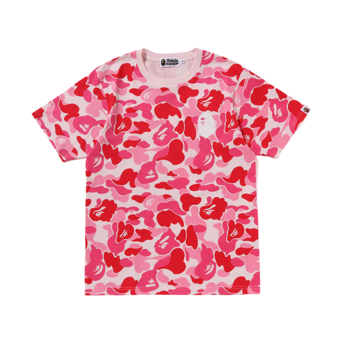 베이프 111 ABC 카모 ASNKA 티셔츠 핑크(BAPE 111 ABC Camo ASNKA T-Shirt Pink) - 1