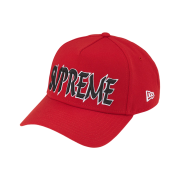 Supreme Sharp Spellout Adjustable New Era Red - 25FW