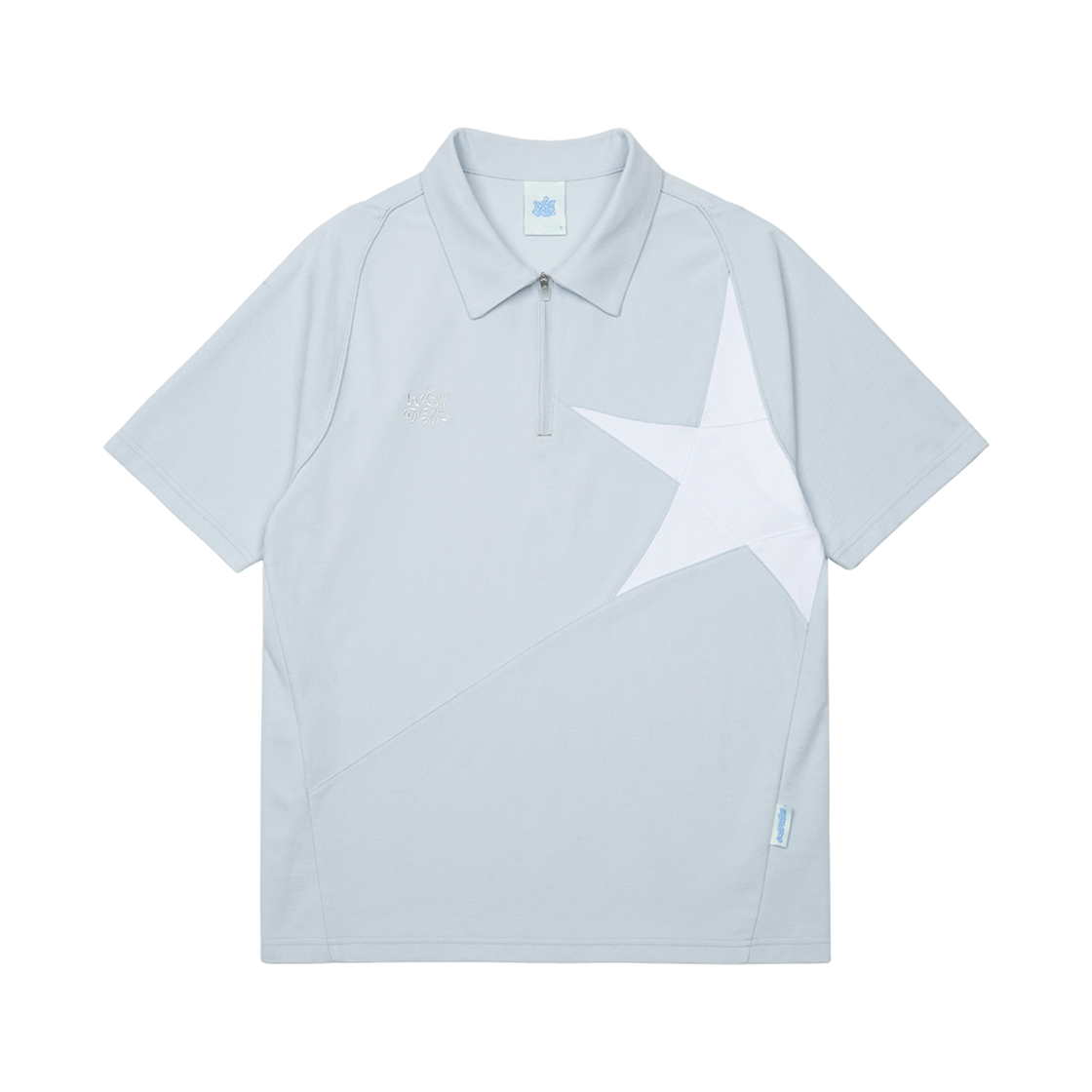 산산기어 X 엔시티 위시 피케이 셔츠 스카이 블루(Sansan Gear X NCT WISH PK Shirt Sky Blue)