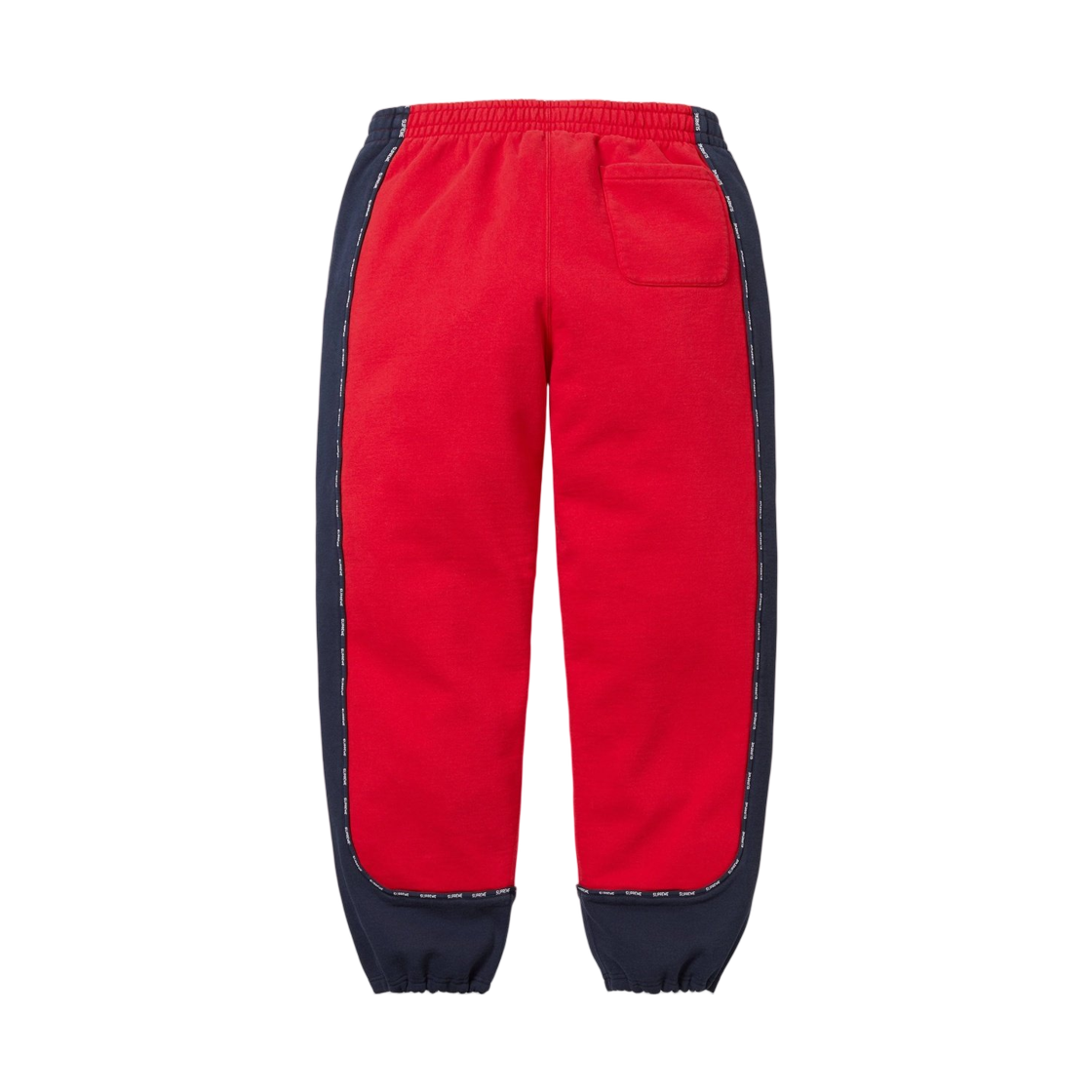 슈프림 파이핑 스웨트팬츠 레드 - 25FW(Supreme Piping Sweatpant Red - 25FW) - 2