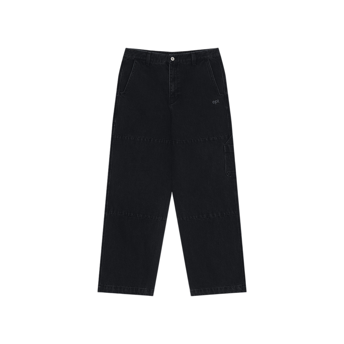 EP5FN3PT00101 EPT Denim Double Knee Work Pants Black