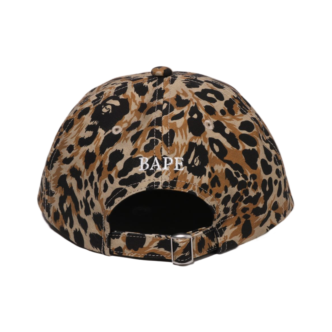 베이프 124 와일드 레오파드 패턴 원 포인트 캡 베이지(BAPE 124 Wild Leopard Pattern One Point Cap Beige) - 3