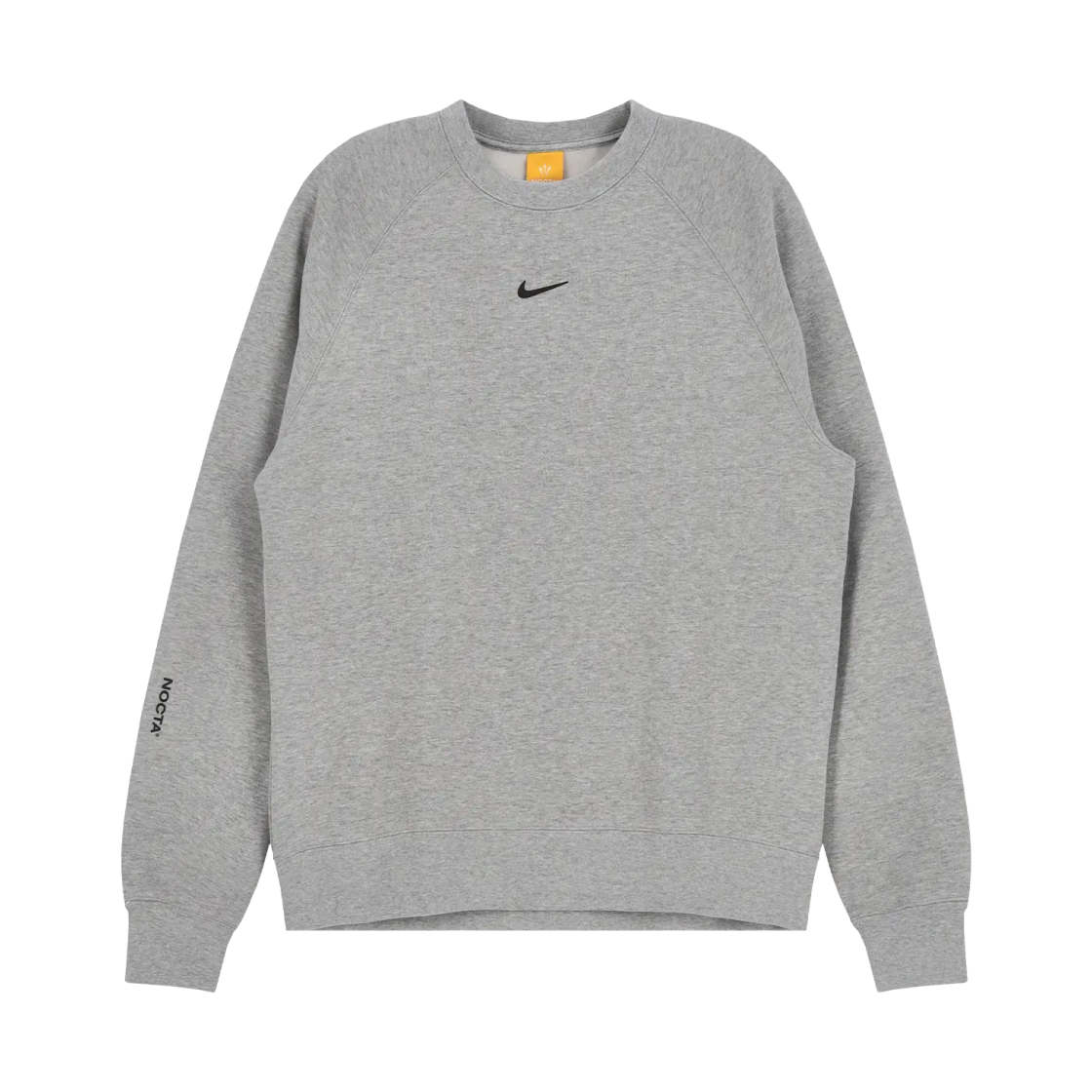 나이키 x 드레이크 녹타 플리스 CS 크루 다크 그레이 헤더 - 아시아