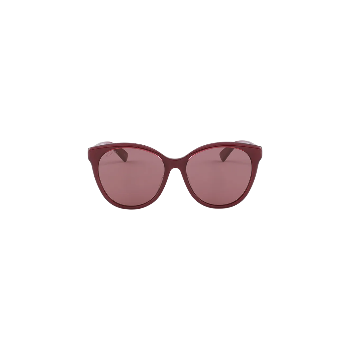 구찌 라운드 오발 프레임 선글라스 버건디 레드(Gucci Round Oval Frame Sunglasses Burgundy Red) - 1