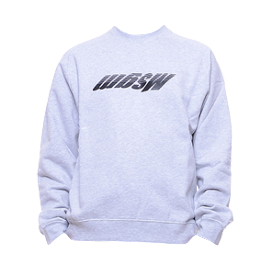 엠에스지엠 로고 스웨트셔츠 그레이(MSGM Logo Sweatshirt Grey) - 1