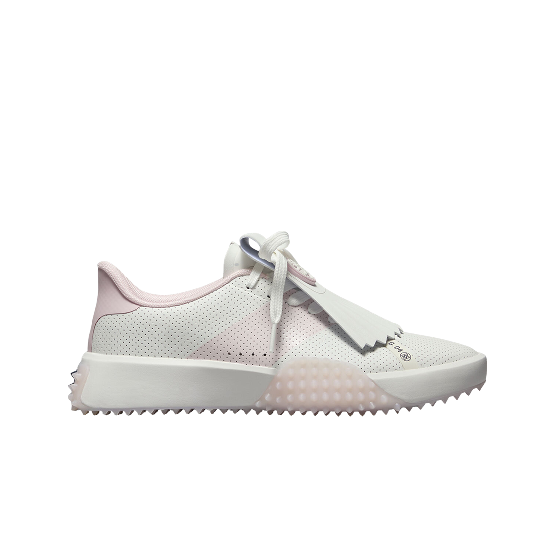 (W) 지포어 퍼포레이티드 킬티 G.112 골프 슈즈 스노우 블러쉬((W) G/Fore Perforated Kiltie G.112 Golf Shoes Snow Blush)