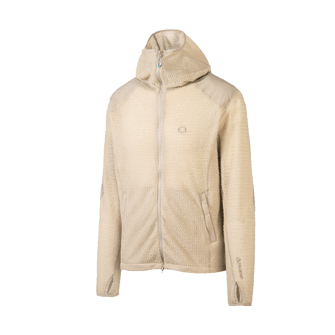 ZU1JKA2501BGE ZEROGRAM Polartec Alpha 90 Hoodie Jacket Beige
