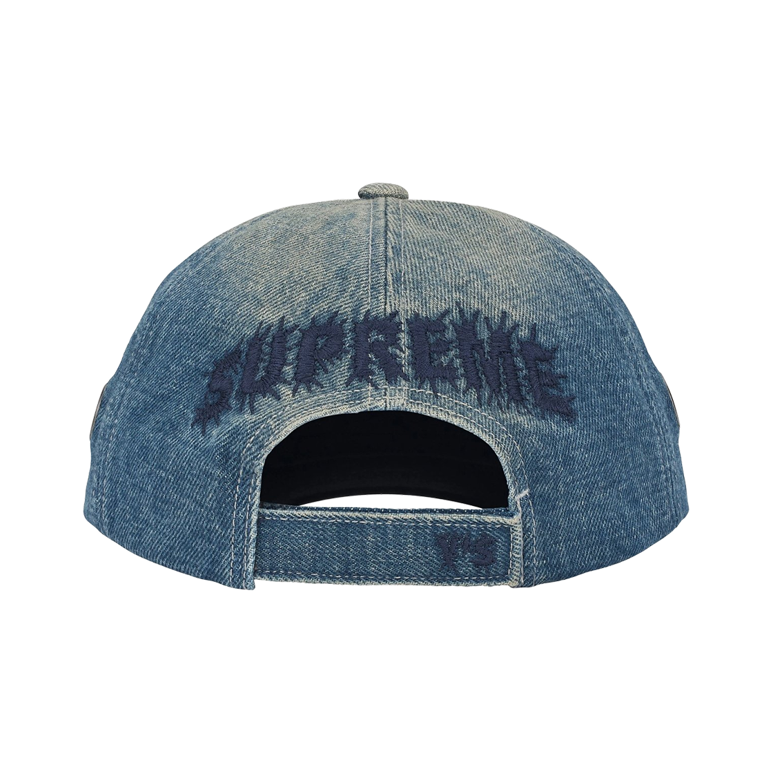 슈프림 x Y's 바이 요지 야마모토 그로밋 6-패널 워시드 블루 - 25FW(Supreme x Y's by Yohji Yamamoto Grommet 6-Panel Washed Blue - 25FW) - 2