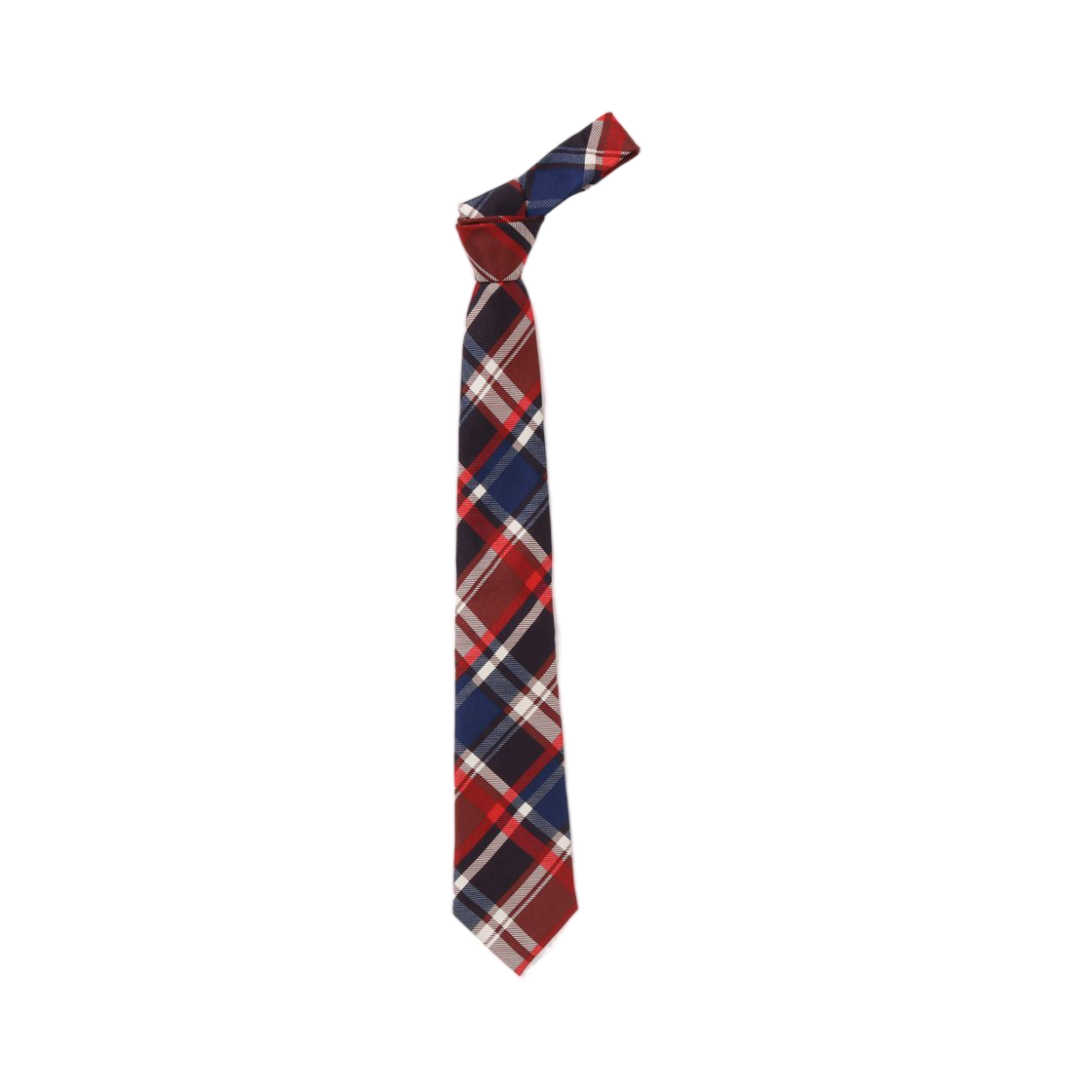 베이프 173 베이프 타탄 타이 #2 레드(BAPE 173 Bape Tartan Tie #2 Red) - 1