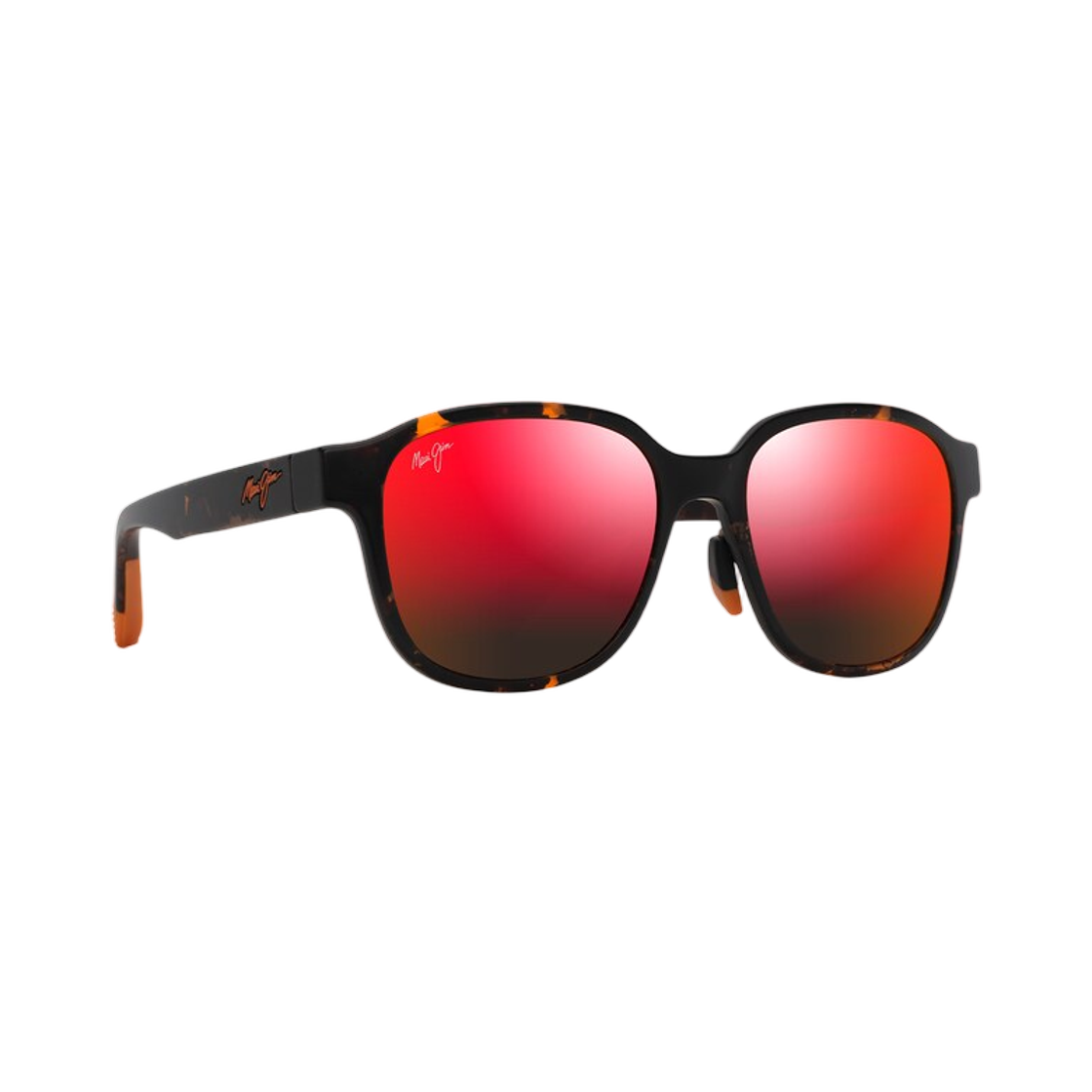 마우이 짐 노아 아시안 핏 매트 다크 하바나 하와이 라바(Maui Jim Noa AF Matte Dark Havana Hawaii Lava)