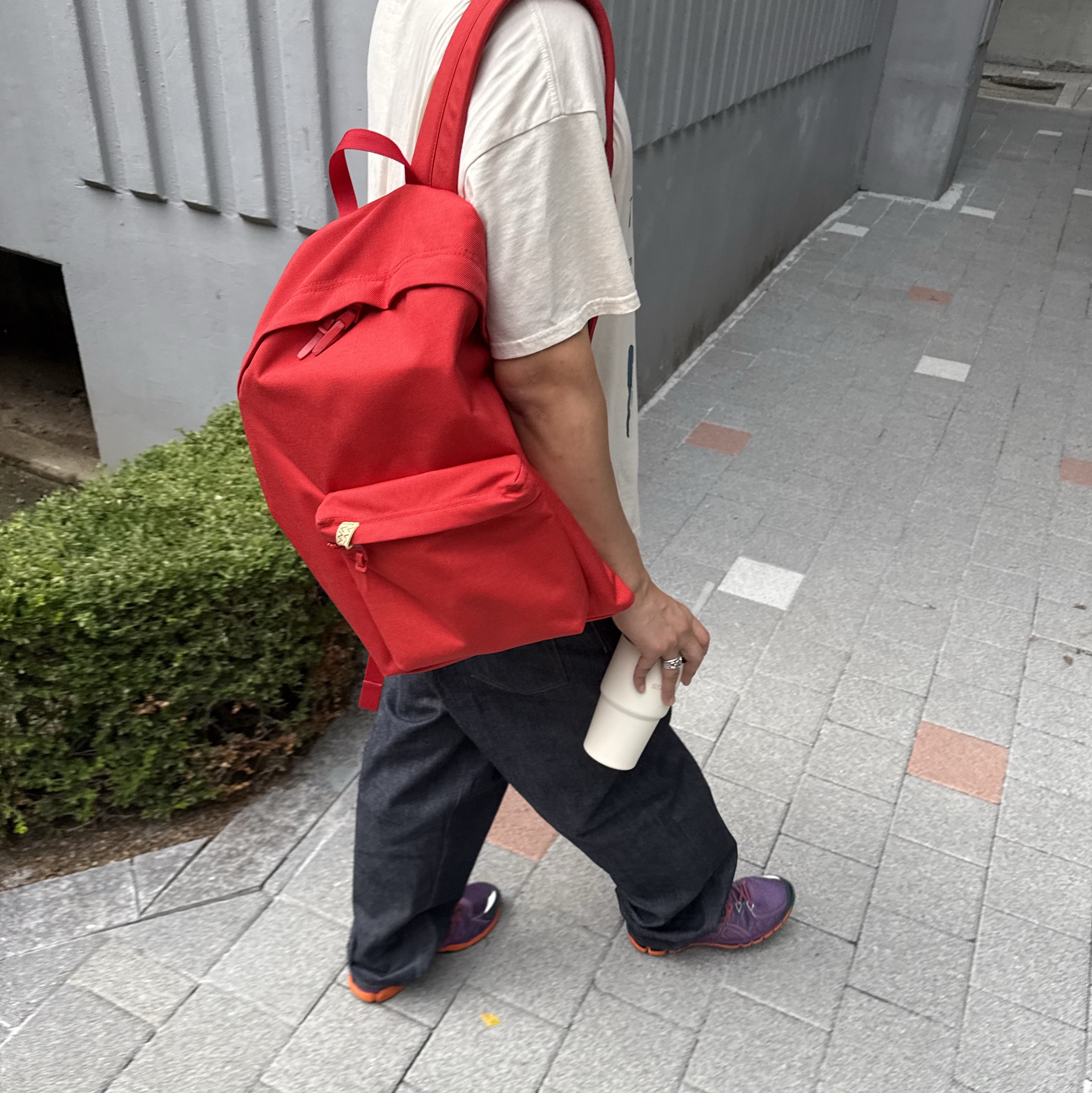 Supreme Rigid Baggy Selvedge Jean Rigid Indigo - 25SS, Asics UB9-S Gel-Kayano 20 Dark Grape Gentry Purple 착용 스타일