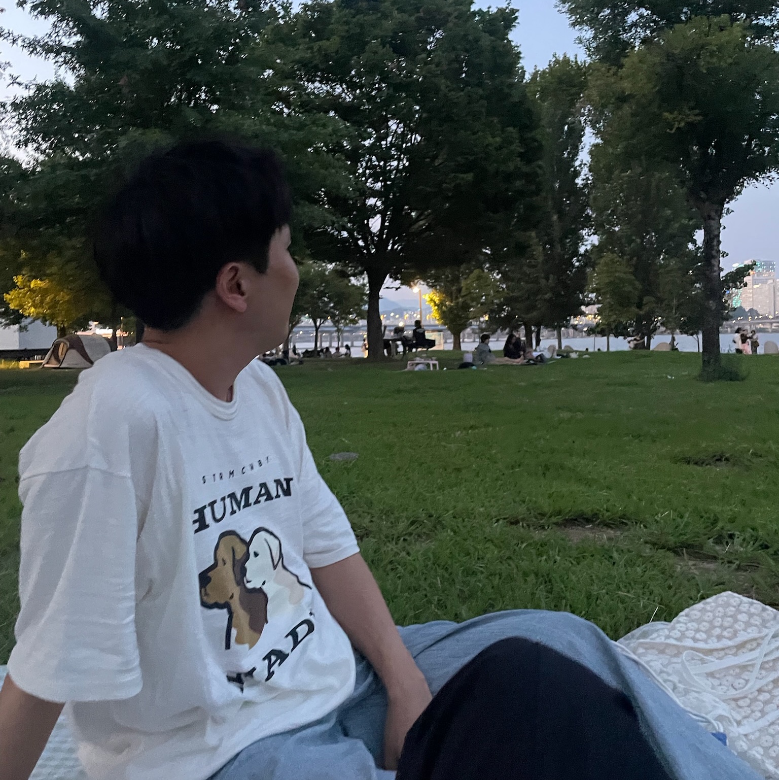 Human Made Graphic T-Shirt #12 White 착용 스타일
