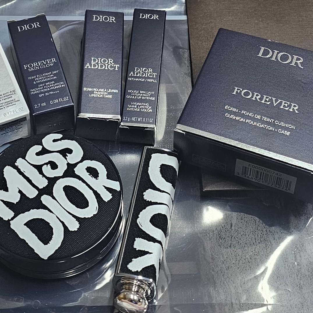 Dior Addict Lipstick 380 Pink D-Sire Shocking Pink Fashion Case Limited Edition 착용 스타일