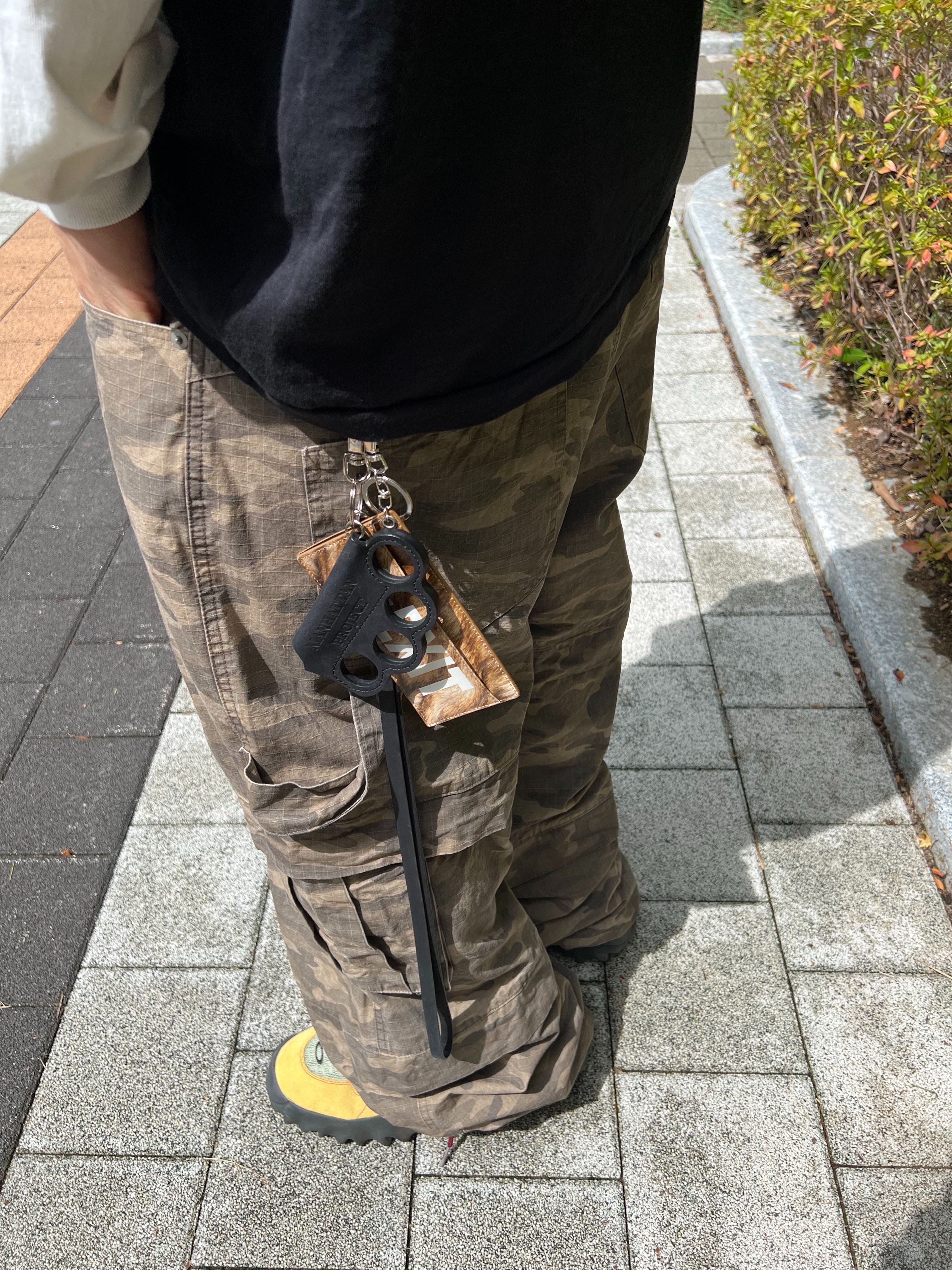 Oakley Factory Team Suede Flesh Edge Boots Yellow, Kamien Titan Baggy Pants Kream Camo 착용 스타일 - 7