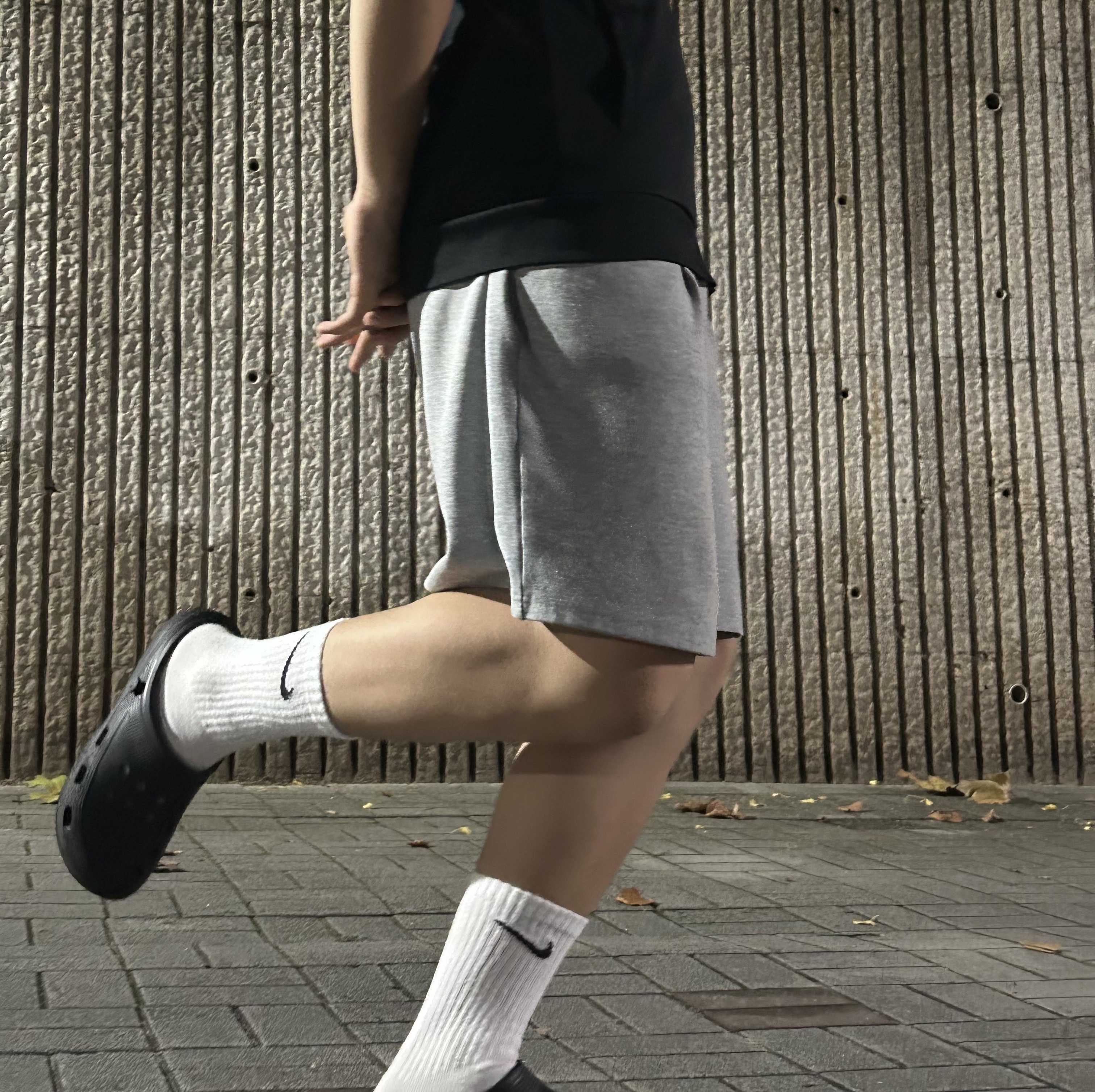 Nike Everyday Lightweight Training Crew Socks White (3 Pack/Korean Ver.) 착용 스타일