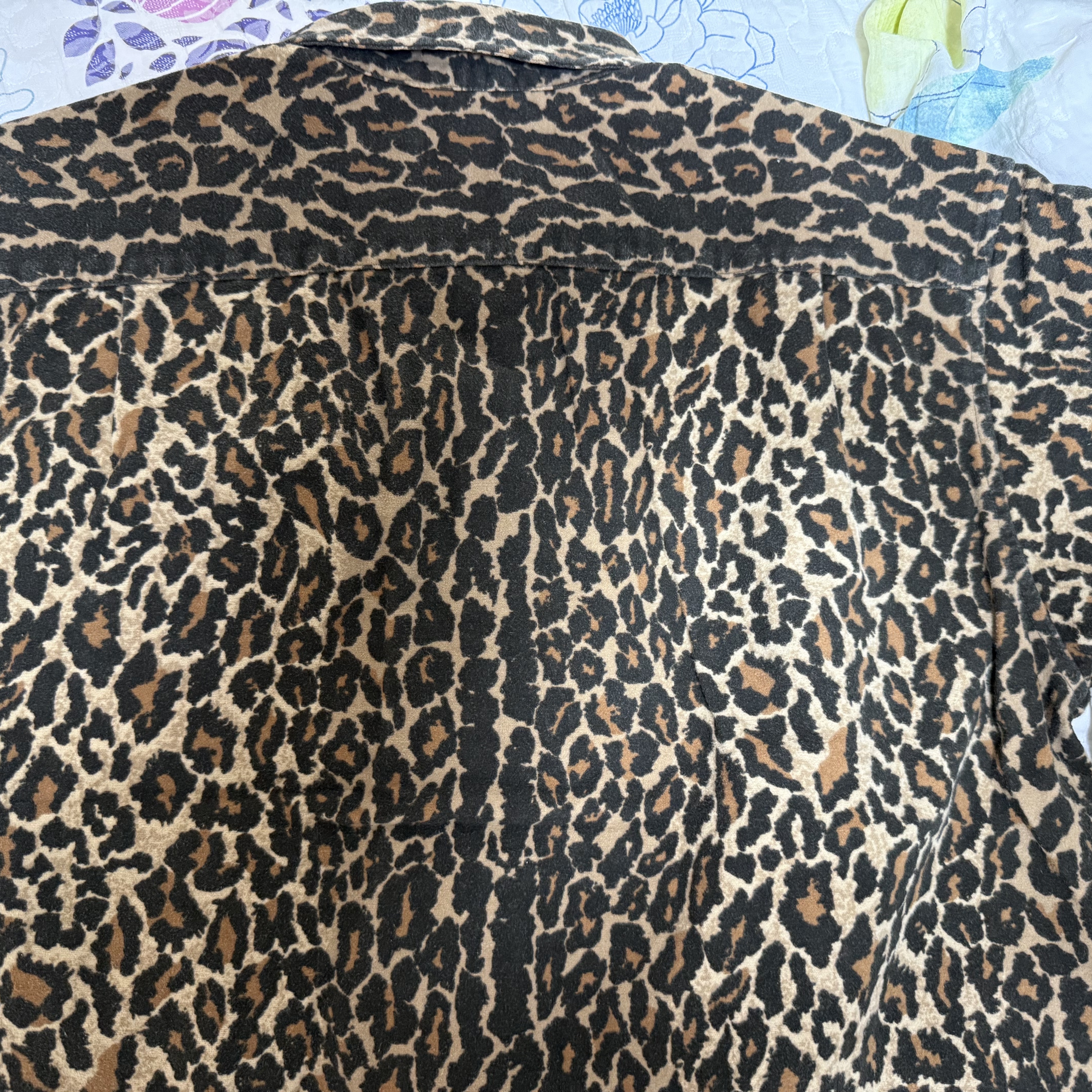 Supreme Flannel Pajama Shirt Leopard - 25FW 착용 스타일 - 5
