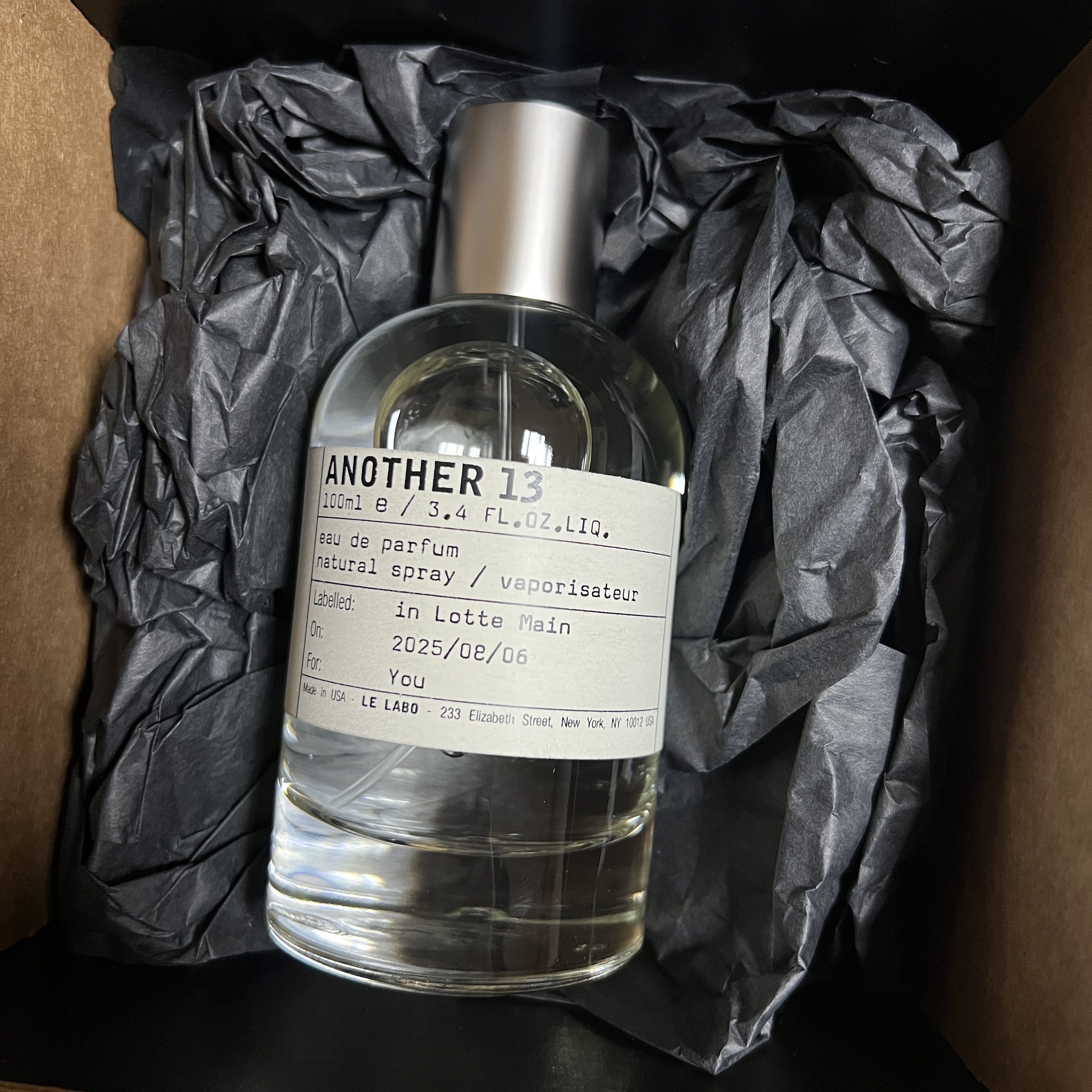 Le Labo Another 13 Eau De Parfum 100ml 착용 스타일