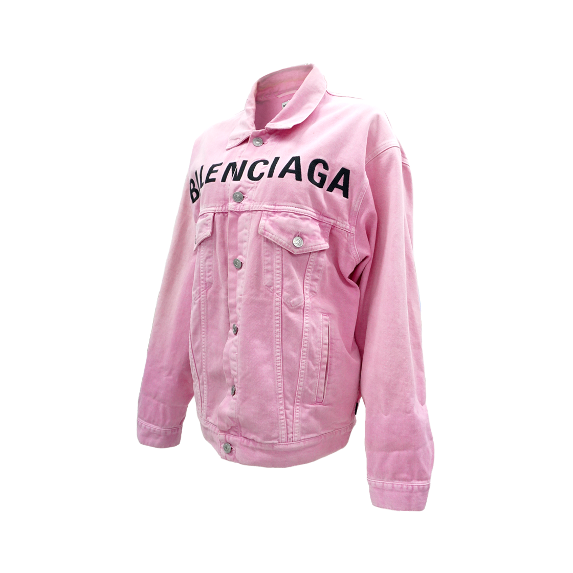 IT26KB6W26RK Balenciaga 594386 Logo Chest Jacket - Pink