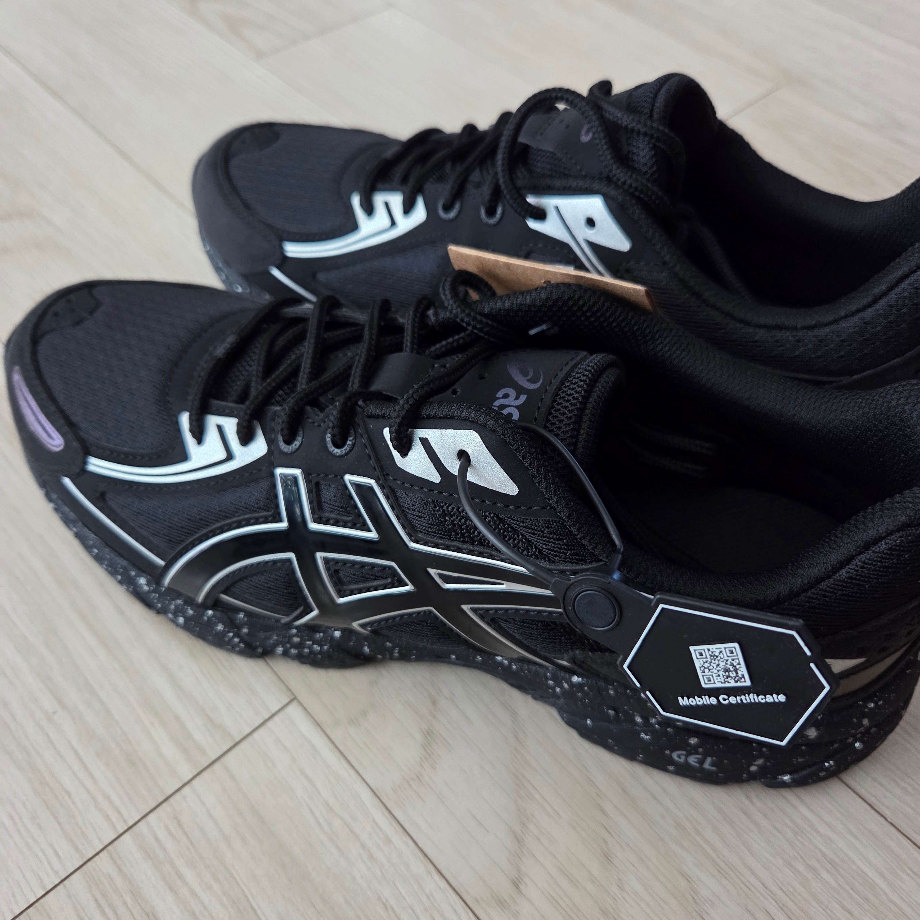 Asics Gel-Venture 6 Trail Black 착용 스타일 - 1