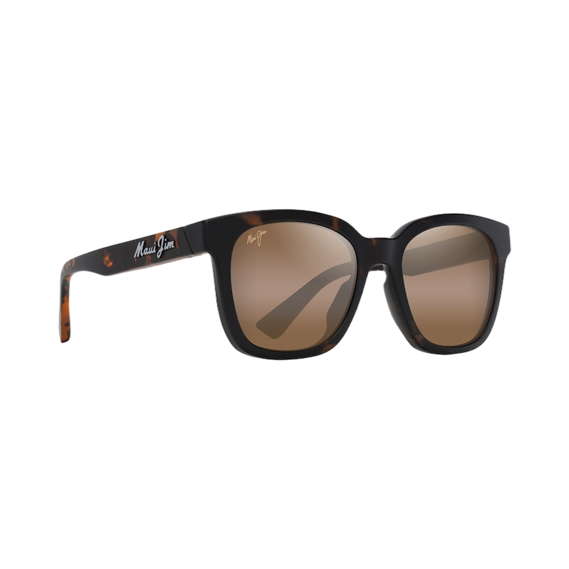 마우이 짐 호누아 아시안 핏 매트 다크 하바나 HCL 브론즈(Maui Jim Honua AF Matte Dark Havana HCL Bronze)