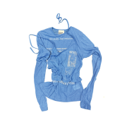 Kasual Manual Sheer Layered Set Light Blue