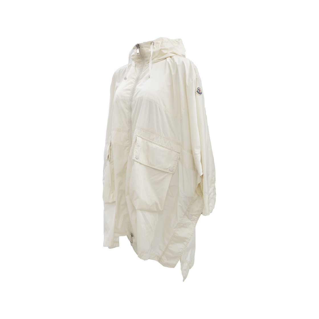 IT9UFWA3IGRL Moncler 1C73800 Printed Wind Jacket - Nylon Ivory