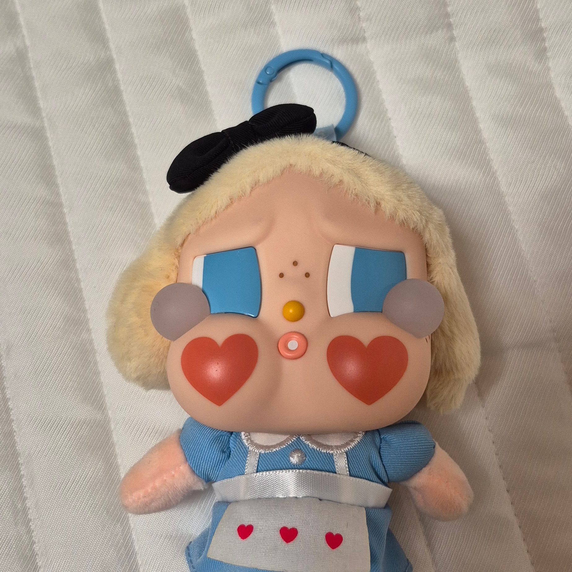 Pop Mart Crybaby Crying Again Series Plush Keyring Sealed Case (1 Blind Box) 착용 스타일 - 1