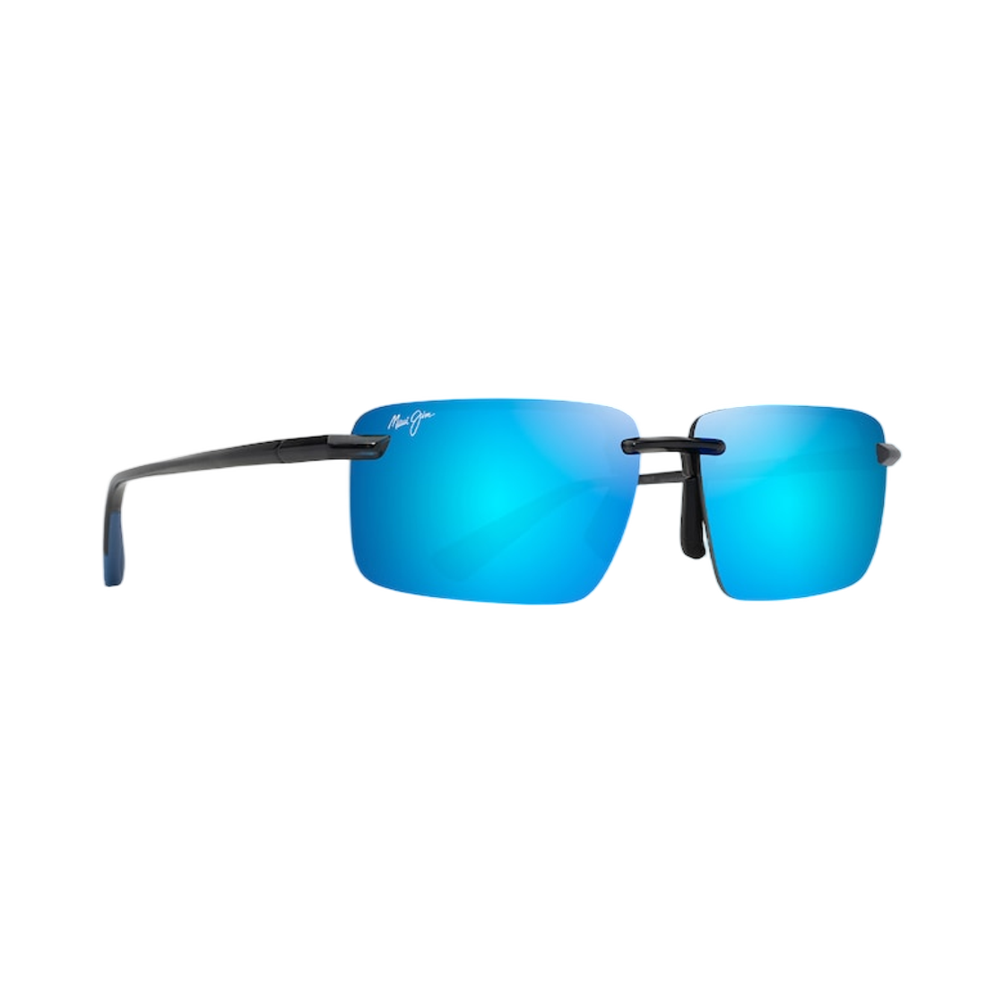 마우이 짐 라울리마 샤이니 트랜스 다크 그레이 블루 하와이(Maui Jim Laulima Shiny Trans Dark Grey Blue Hawaii) - 1