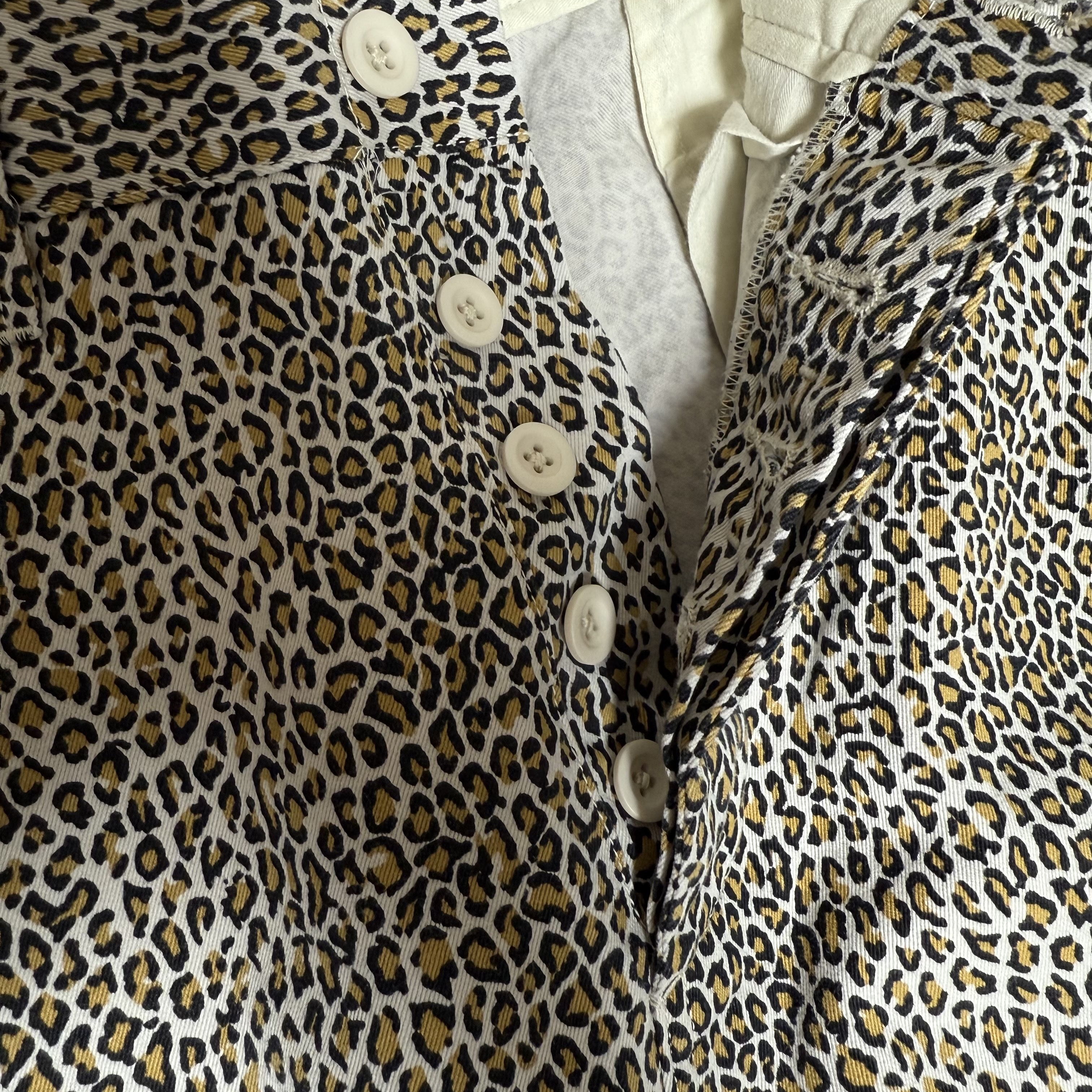Supreme Chino Pants Leopard - 25FW 착용 스타일 - 5
