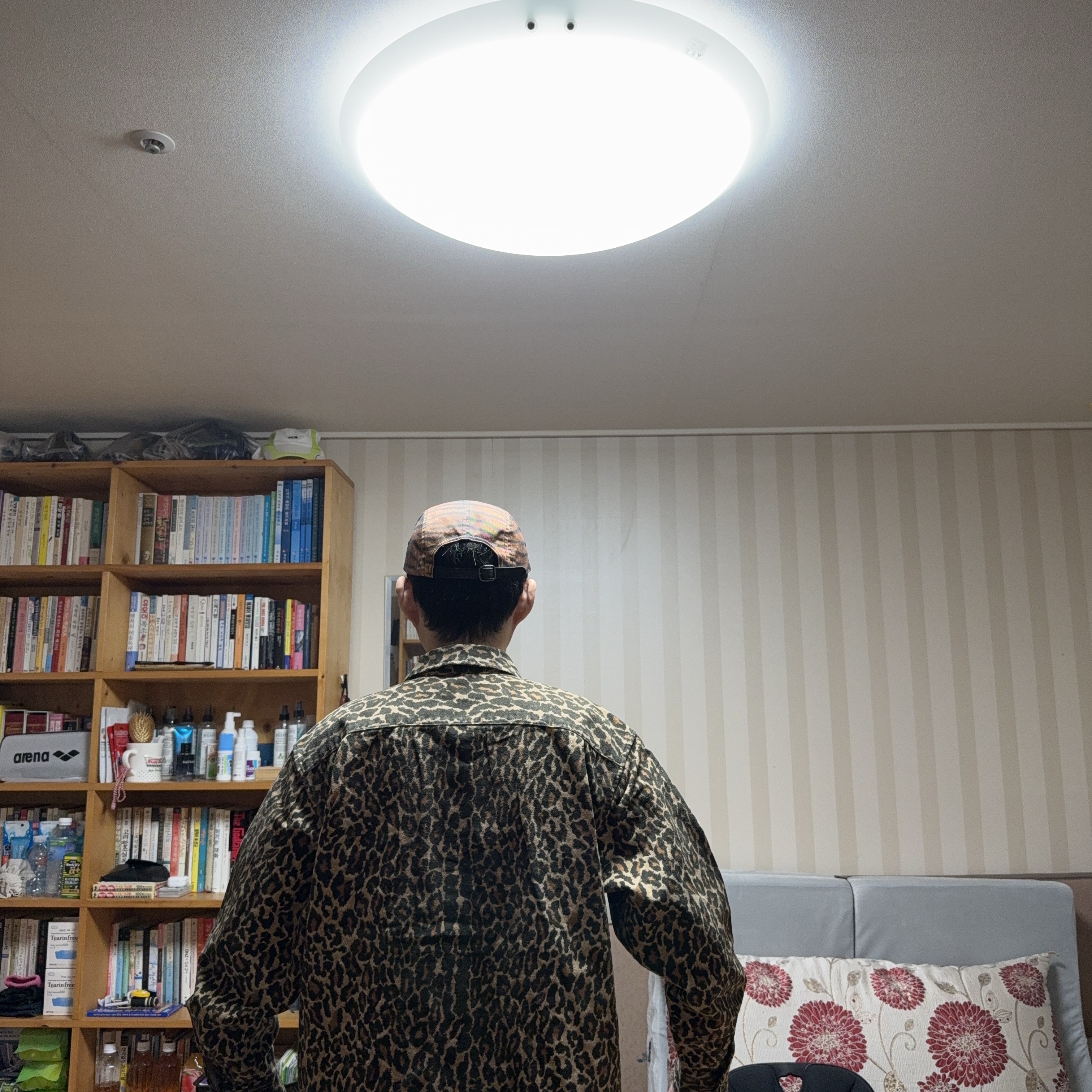 Supreme Flannel Pajama Shirt Leopard - 25FW 착용 스타일 - 8