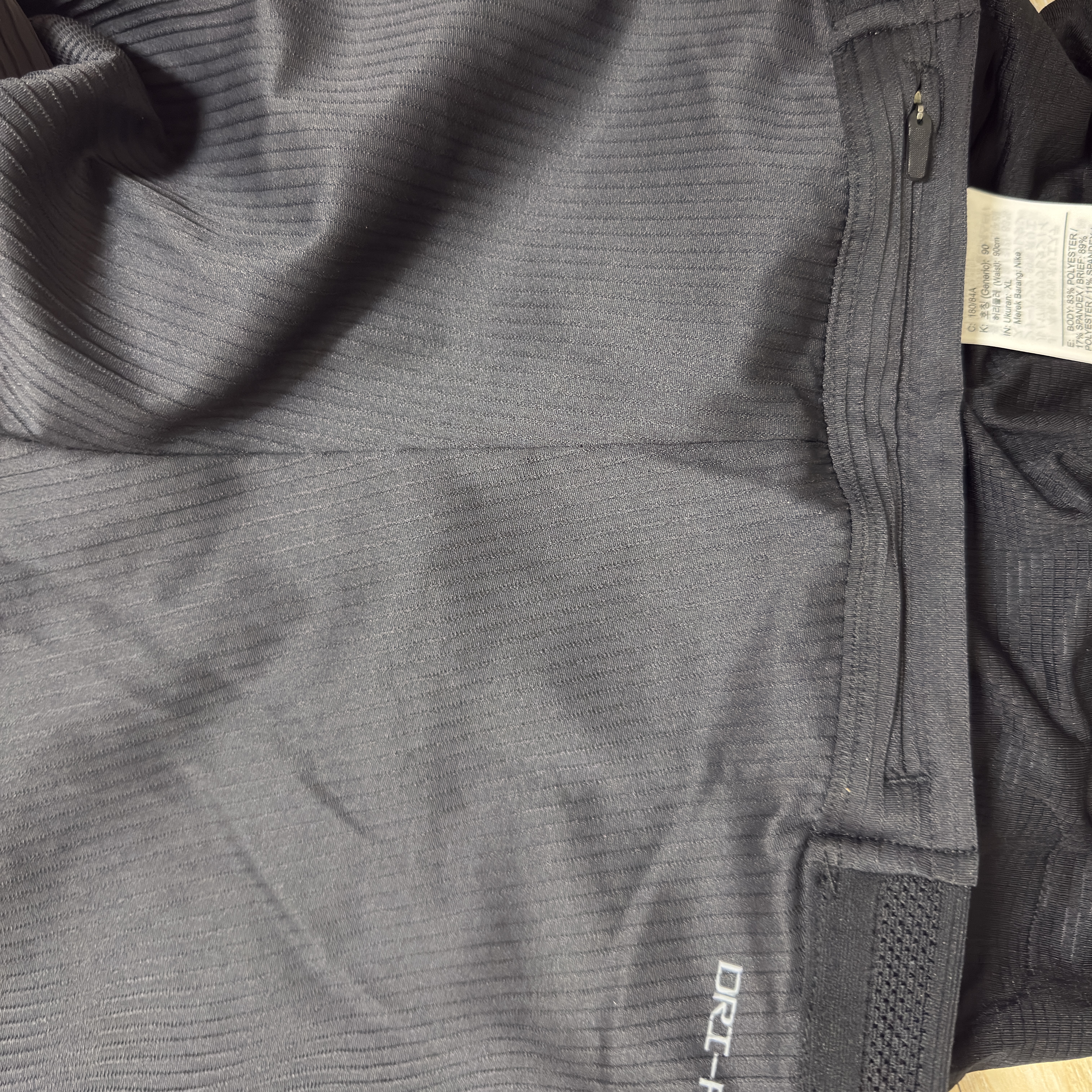 Nike Dri-Fit ADV Aeroswift Running Tights Black Summit White - Asia 착용 스타일 - 4