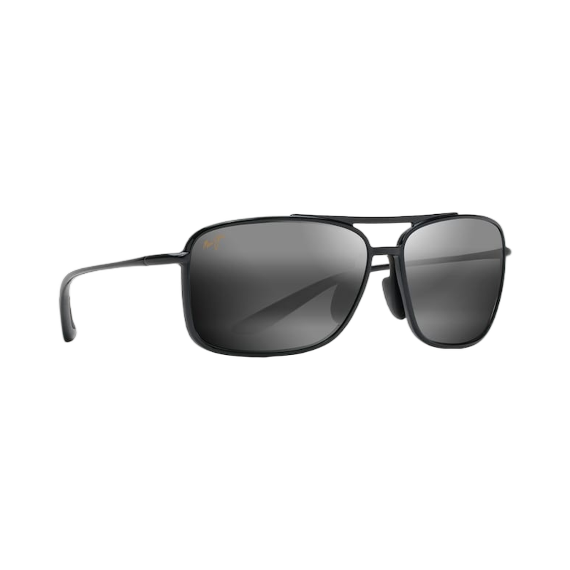마우이 짐 카우포 갭 블랙 글로스 뉴트럴 그레이(Maui Jim Kaupo Gap Black Gloss Neutral Grey)