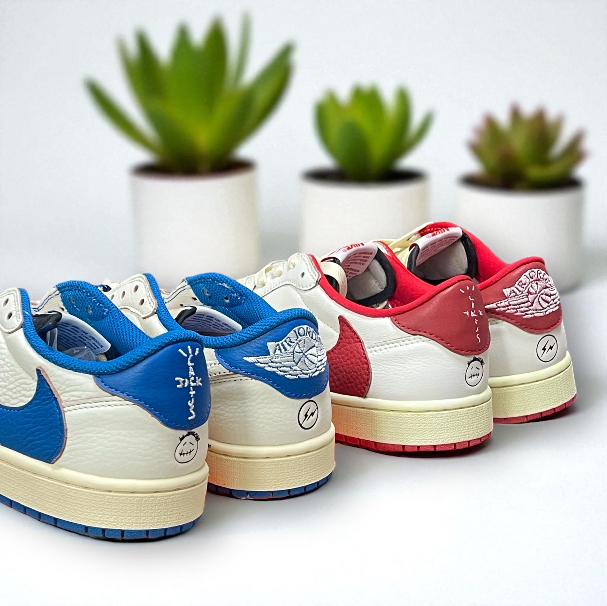 Jordan 1 Retro Low OG University Red 착용 스타일 - 3