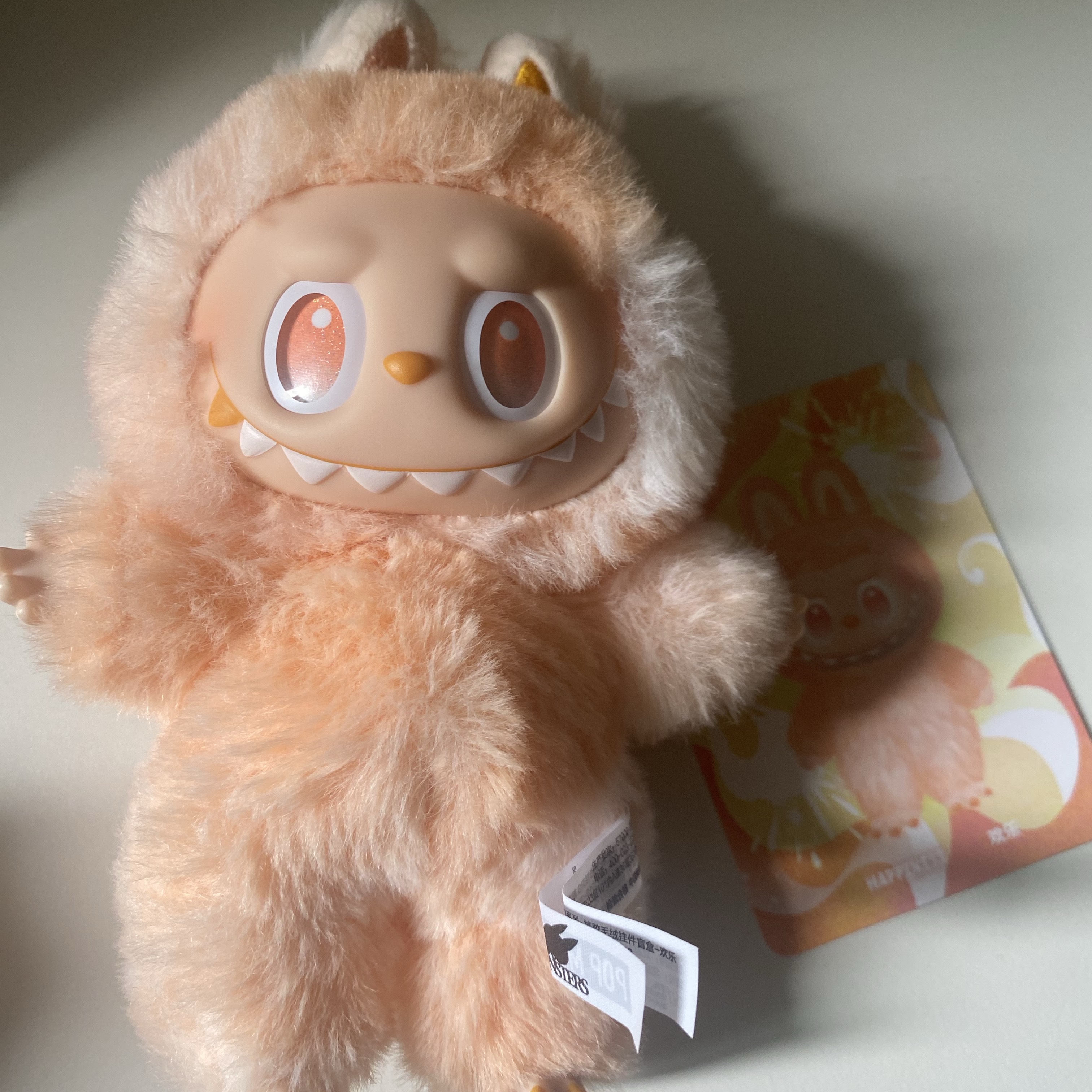 Pop Mart Labubu The Monsters Highlight Series Happiness Keyring (Opened Case) 착용 스타일