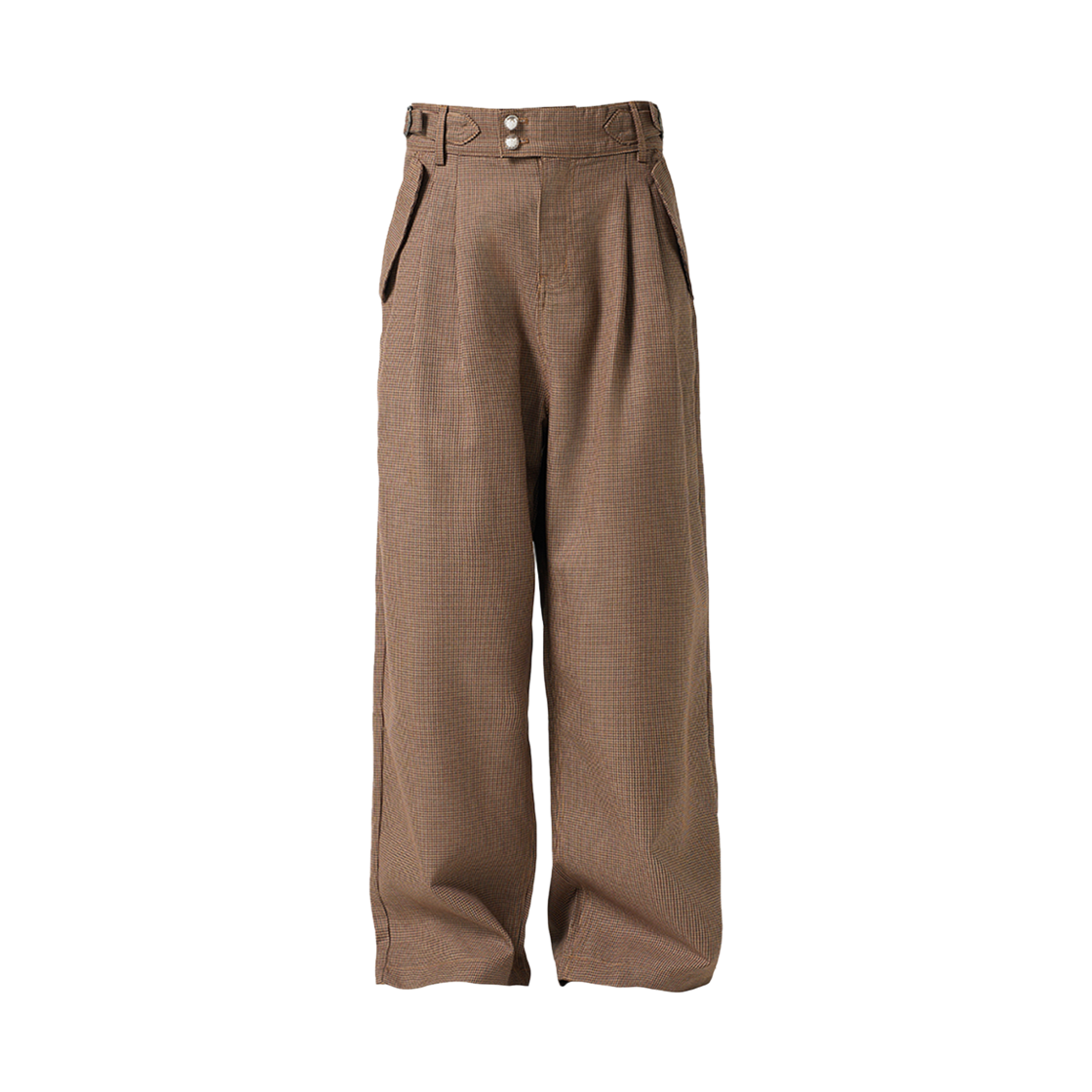 스팁 Hound 태일러드 배기 트라우져 브라운(STEEPC Hound Tailor baggy trousers Brown)