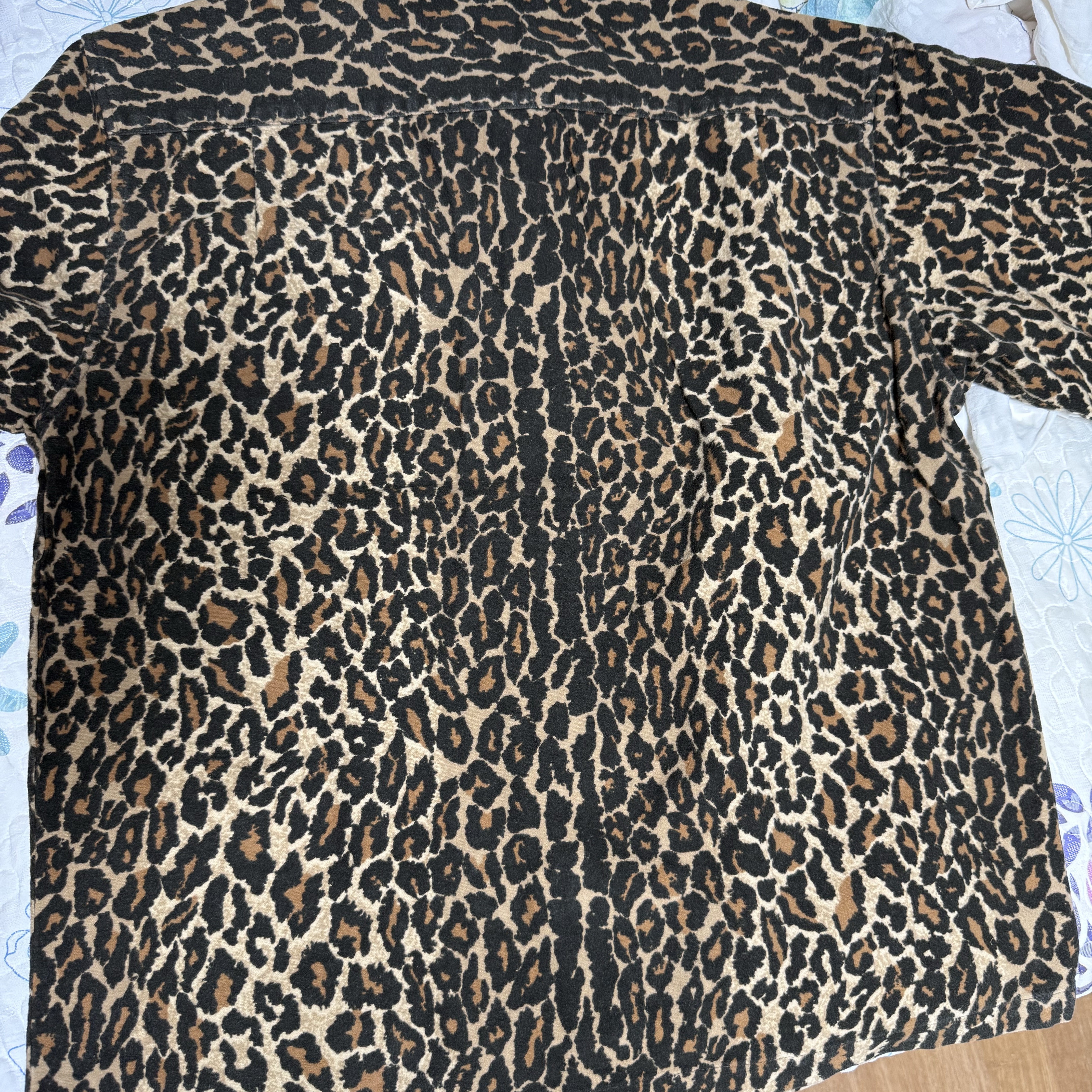 Supreme Flannel Pajama Shirt Leopard - 25FW 착용 스타일 - 6