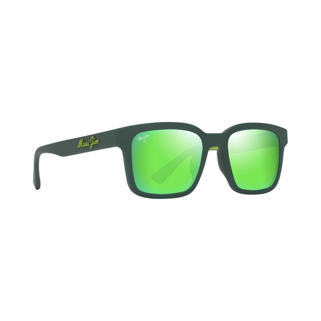 마우이 짐 오피오피오 아시안 핏 매트 다크 그린 마우이 그린(Maui Jim Opiopio AF Matte Dark Green Maui Green)